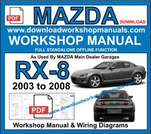 Mazda RX8 Workshop Repair Manual Download pdf